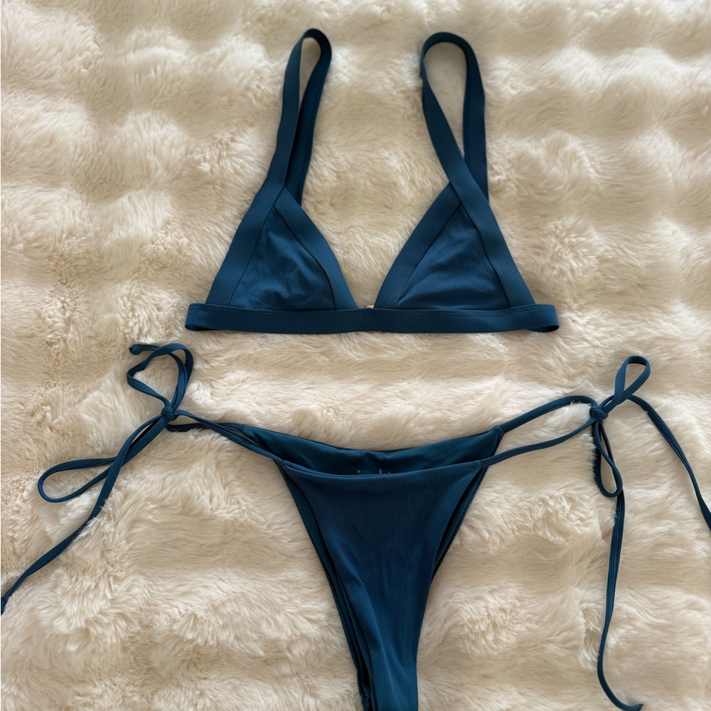 Jacks Swimwear Blue Bikini Set
